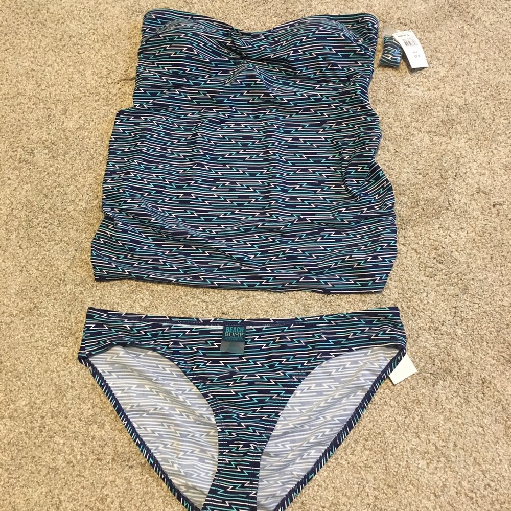 Maternity 2 piece bathing suit